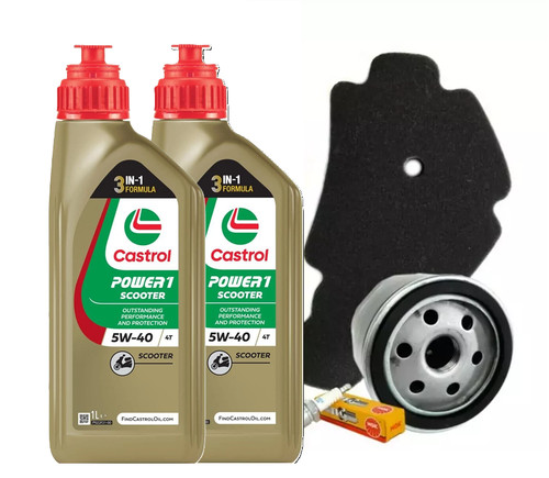Kit tagliando castrol 5w40 - kit/tagliando,